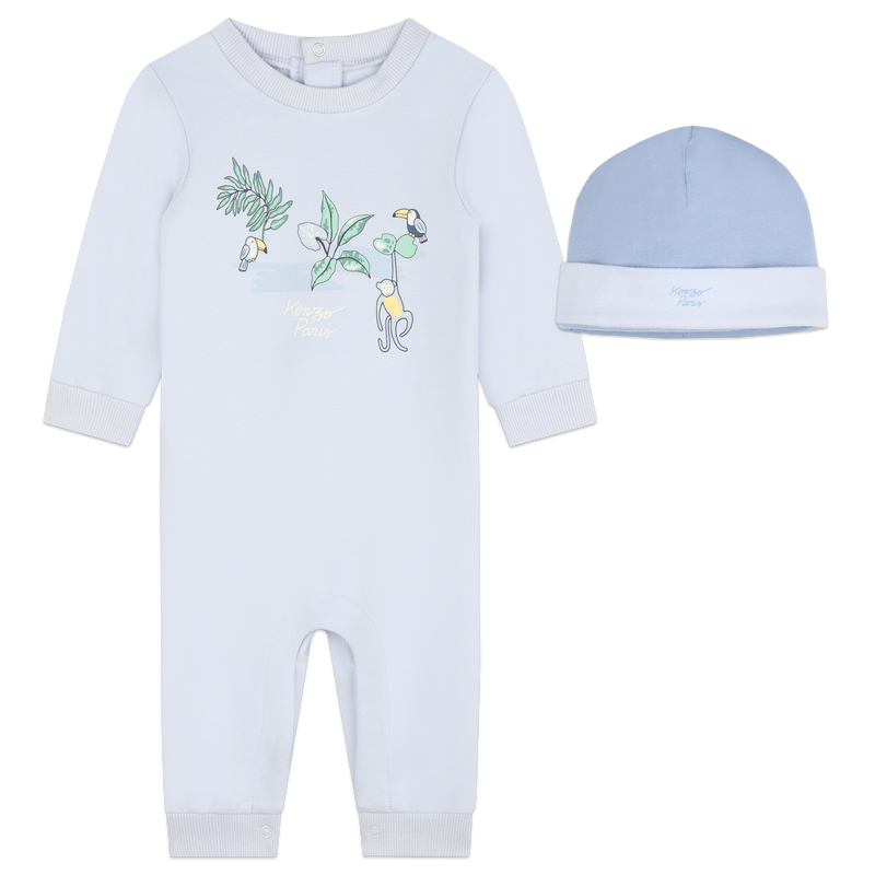 Cotton Onesie Set KENZO KIDS 
                        BOY
