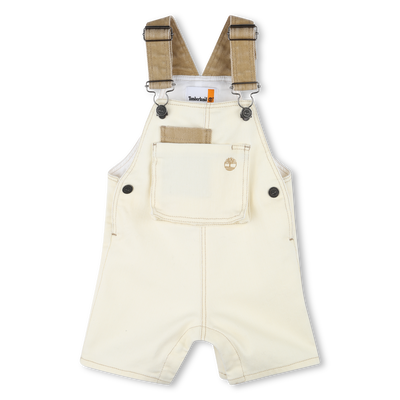 Adjustable overalls with logo TIMBERLAND BOY