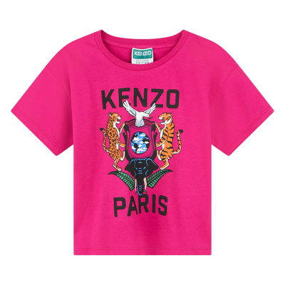 Short-Sleeved T-Shirt KENZO KIDS GIRL