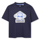 Short-sleeved T-shirt, NAVY, hi-res