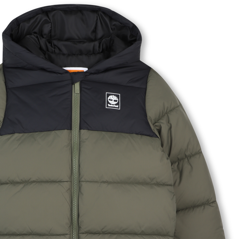 Hooded down jacket TIMBERLAND 
                        BOY