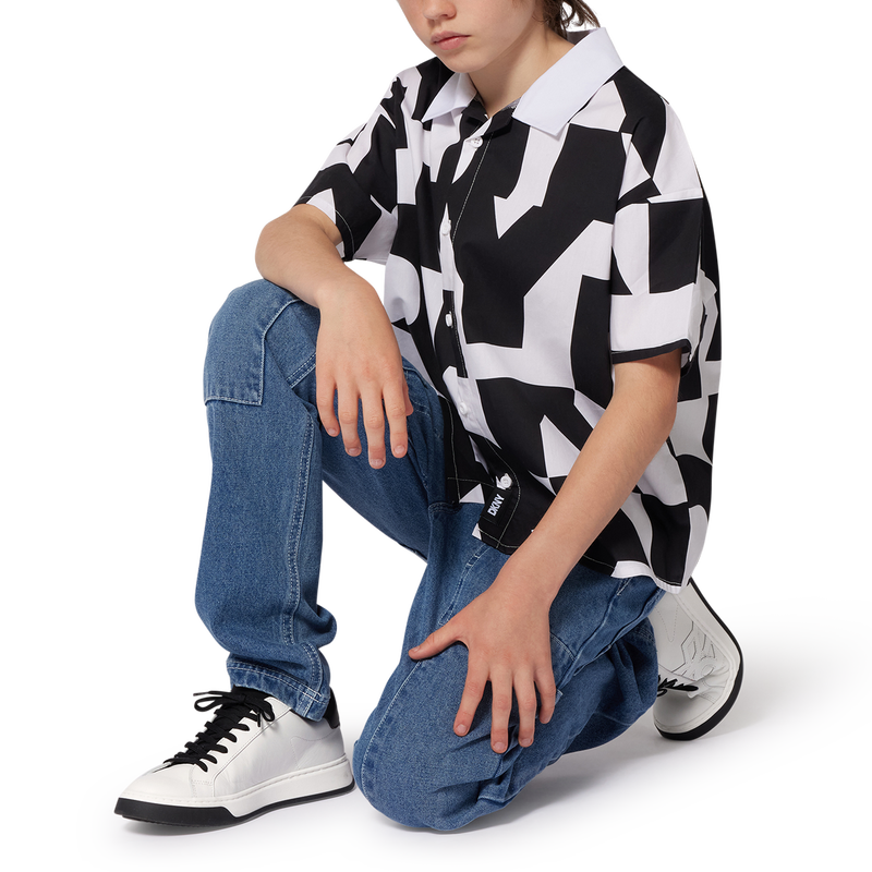 Short-sleeved cotton shirt DKNY 
                        UNISEX