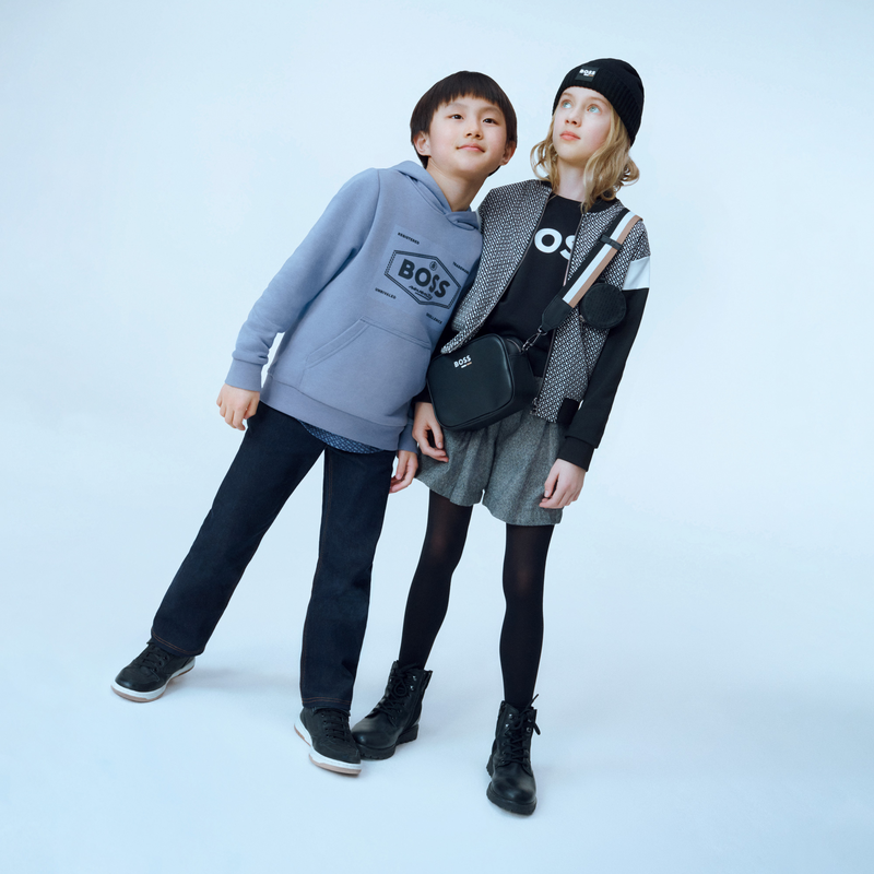 Knitted Fold-Up Beanie BOSS 
                        BOY