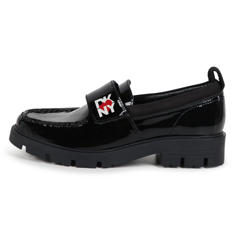 Velcro Leather Loafers DKNY 
                    GIRL