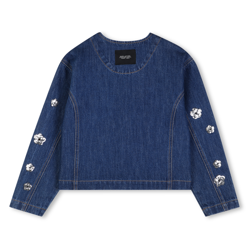 Cropped Denim Jacket MARC JACOBS 
                        GIRL