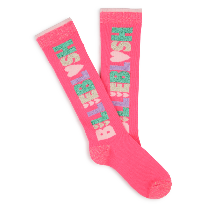 Metallic Thread Socks (Pack Of 2) BILLIEBLUSH 
                        GIRL