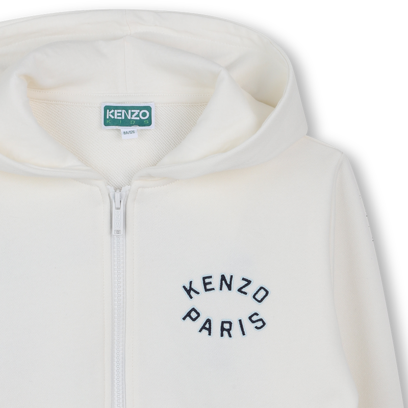 Cotton tracksuit cardigan KENZO KIDS 
                        UNISEX