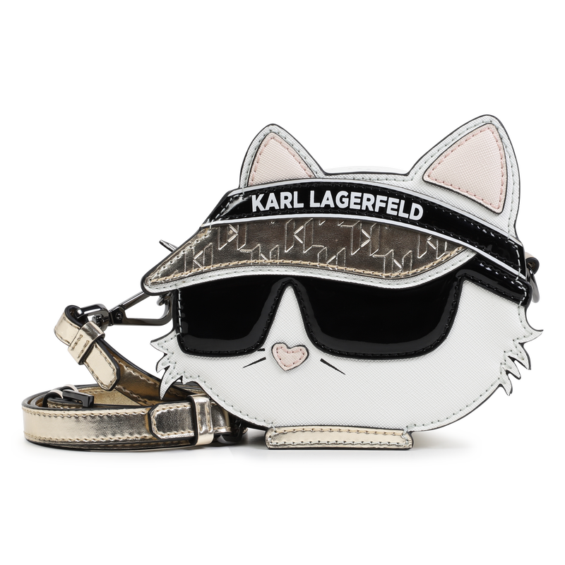 Coated fabric handbag KARL LAGERFELD KIDS 
                        GIRL
