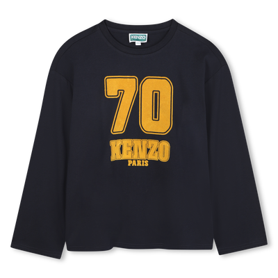 Wide-sleeved long-sleeved T-shirt KENZO KIDS BOY