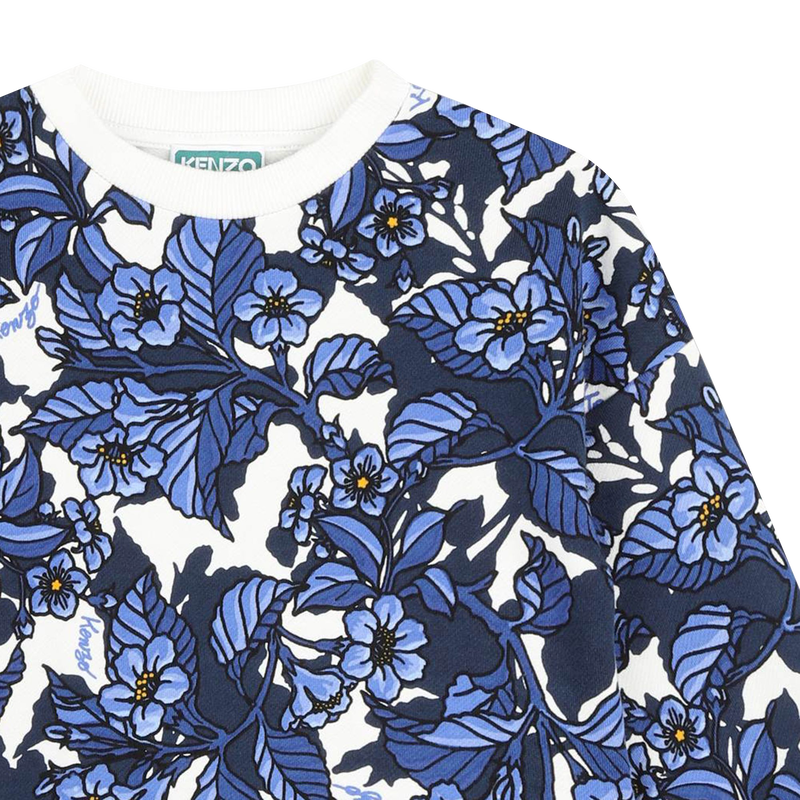 Printed Fleece Dress KENZO KIDS 
                    GIRL