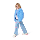 Embroidered denim trousers BILLIEBLUSH 
                    GIRL