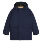 Hooded Parka, NAVY, hi-res