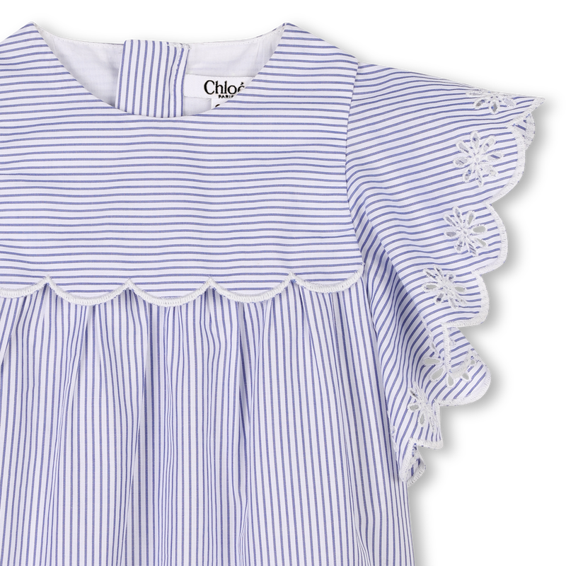 Short-sleeved cotton blouse CHLOE 
                    GIRL