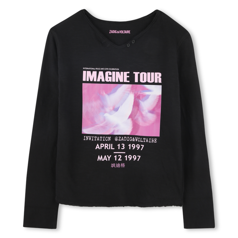 Long-Sleeved T-Shirt ZADIG & VOLTAIRE 
                    GIRL