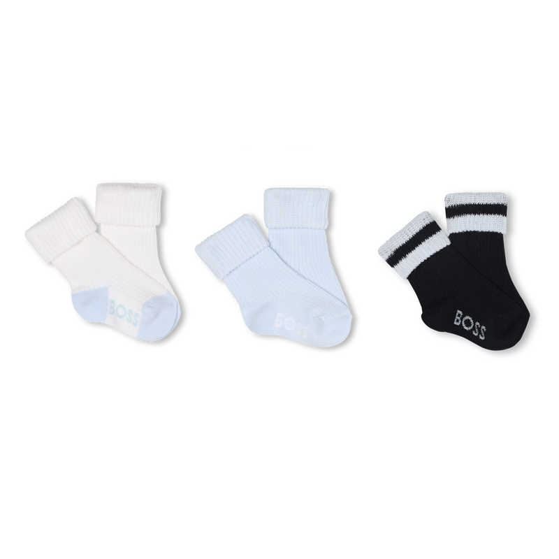 Pack of 3 pairs of socks BOSS 
                    BOY