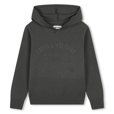 Knitted jumper with hood ZADIG & VOLTAIRE BOY