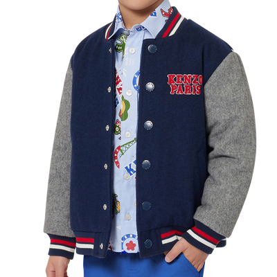 Woolen Jacket KENZO KIDS BOY