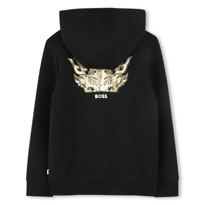 HOODED CARDIGAN BOSS BOY