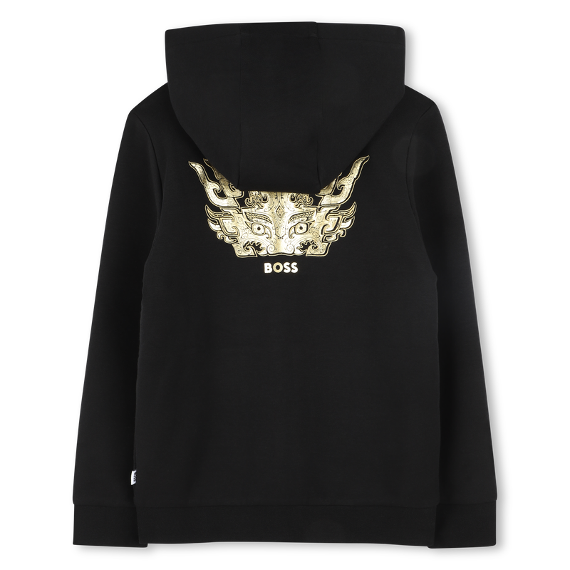 HOODED CARDIGAN BOSS 
                        BOY