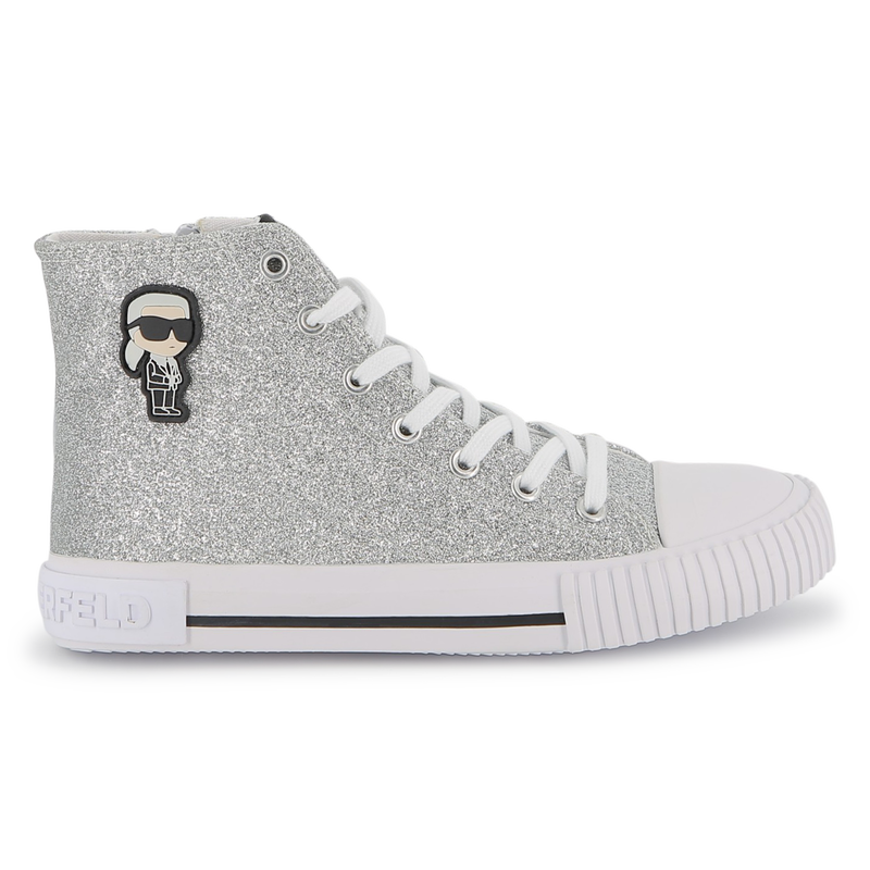 Lace-Up Sneakers KARL LAGERFELD KIDS 
                        GIRL
