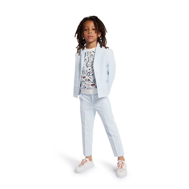 Striped suit jacket KENZO KIDS 
                    BOY