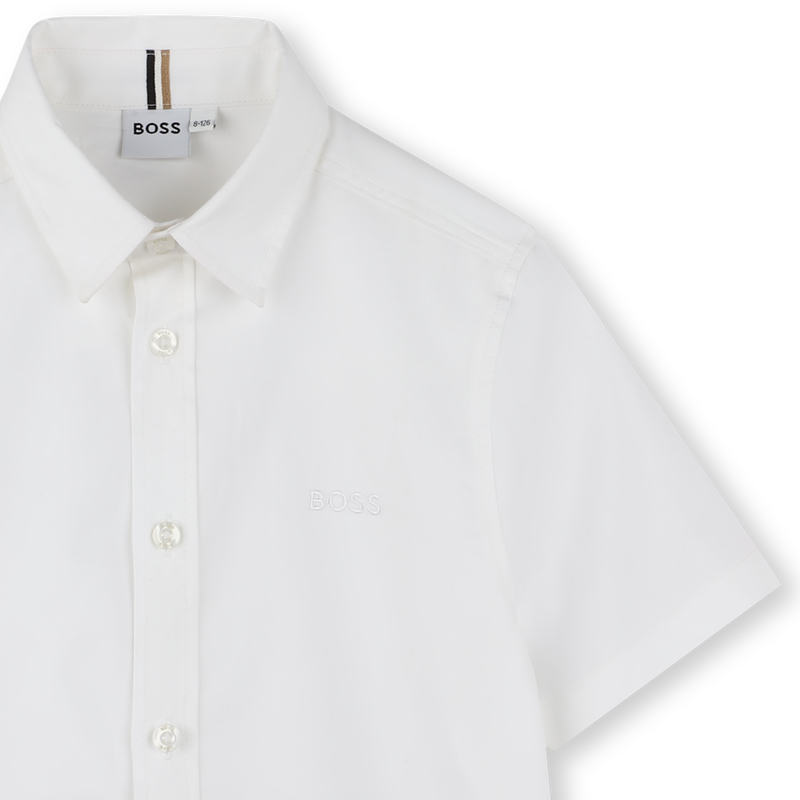 Cotton Shirt BOSS 
                        BOY