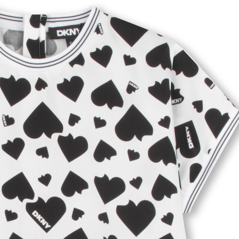 Short-sleeved cotton blouse DKNY 
                    GIRL