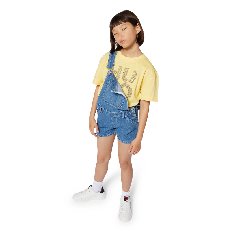 Short denim overalls HUGO 
                        GIRL