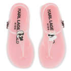 Adjustable Strap Sandals KARL LAGERFELD KIDS 
                    GIRL