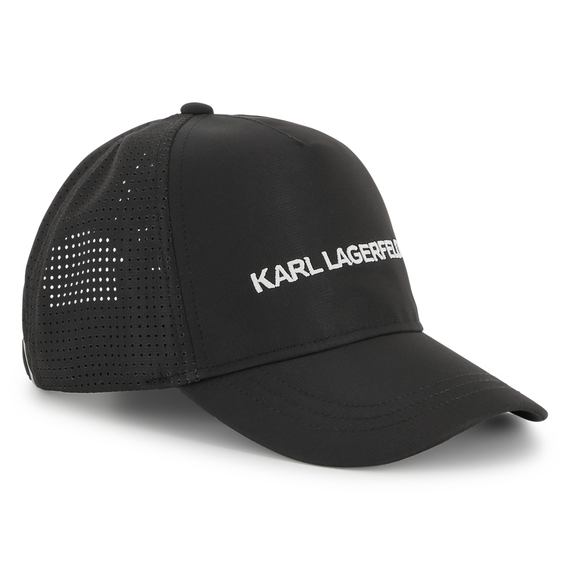 Adjustable embroidered cap KARL LAGERFELD KIDS 
                        BOY