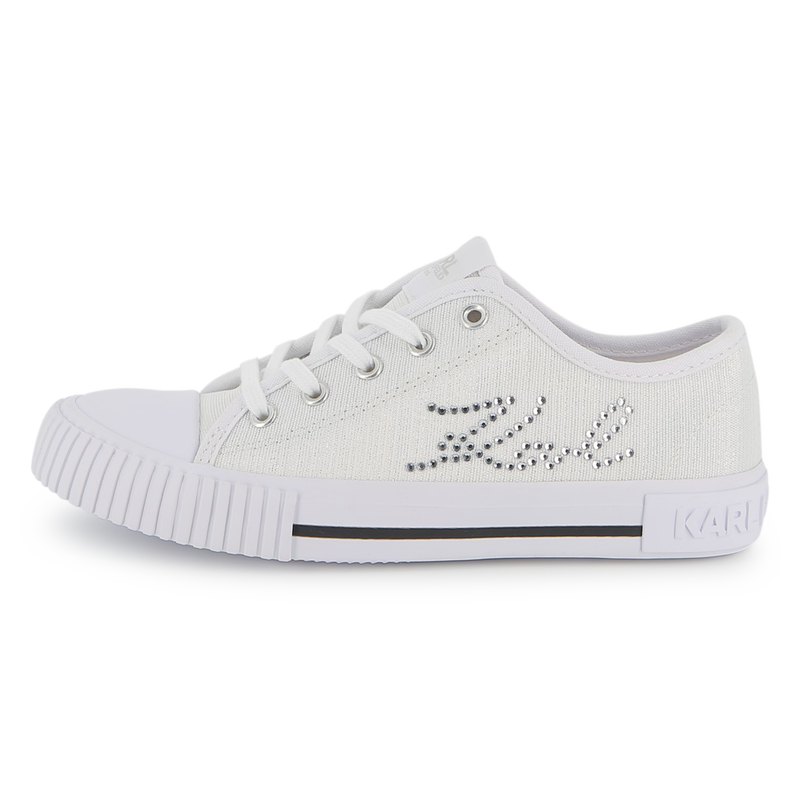 Lace-Up Sneakers KARL LAGERFELD KIDS 
                        GIRL