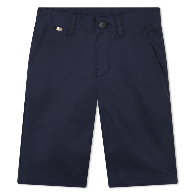 Lined chino Bermuda shorts BOSS 
                    BOY