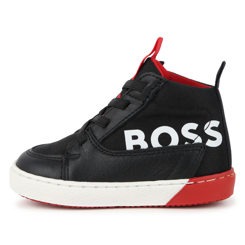 Velcro Lace-Up Sneakers BOSS 
                        BOY