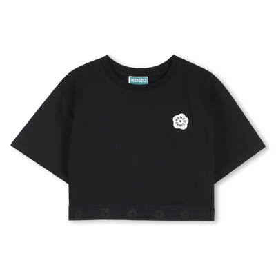 Elasticated Waist T-Shirt KENZO KIDS GIRL