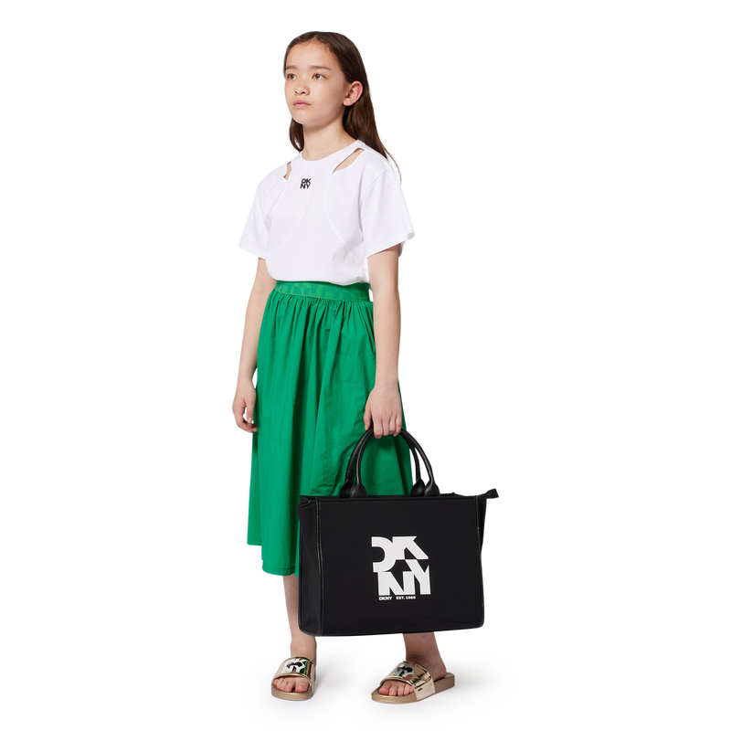 Elasticated-waist midi skirt DKNY 
                    GIRL