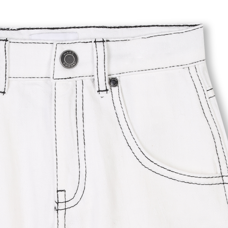 Printed cotton shorts MARC JACOBS 
                    GIRL