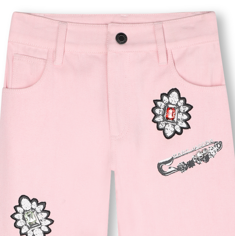 Twill trousers MARC JACOBS 
                    GIRL
