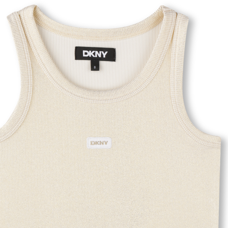 Ribbed tank top DKNY 
                    GIRL