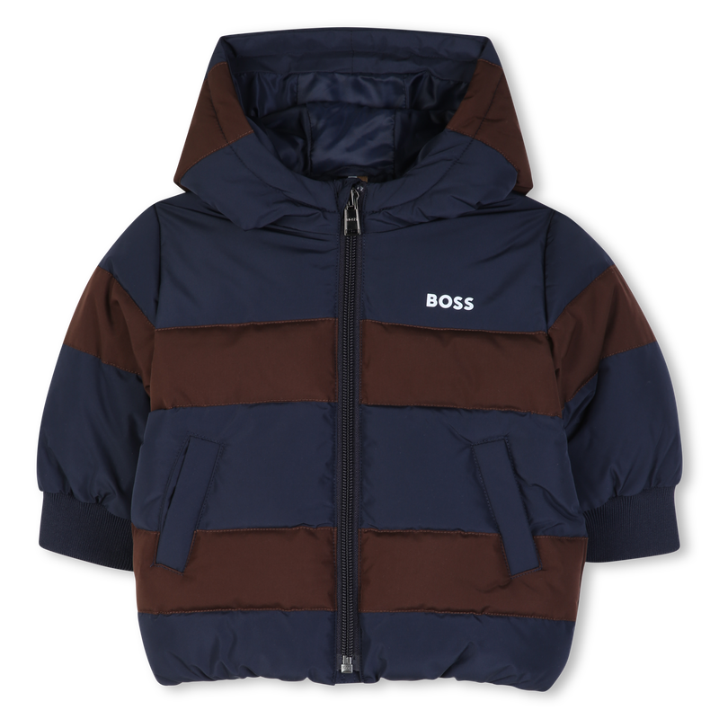 Hooded down jacket BOSS 
                        BOY