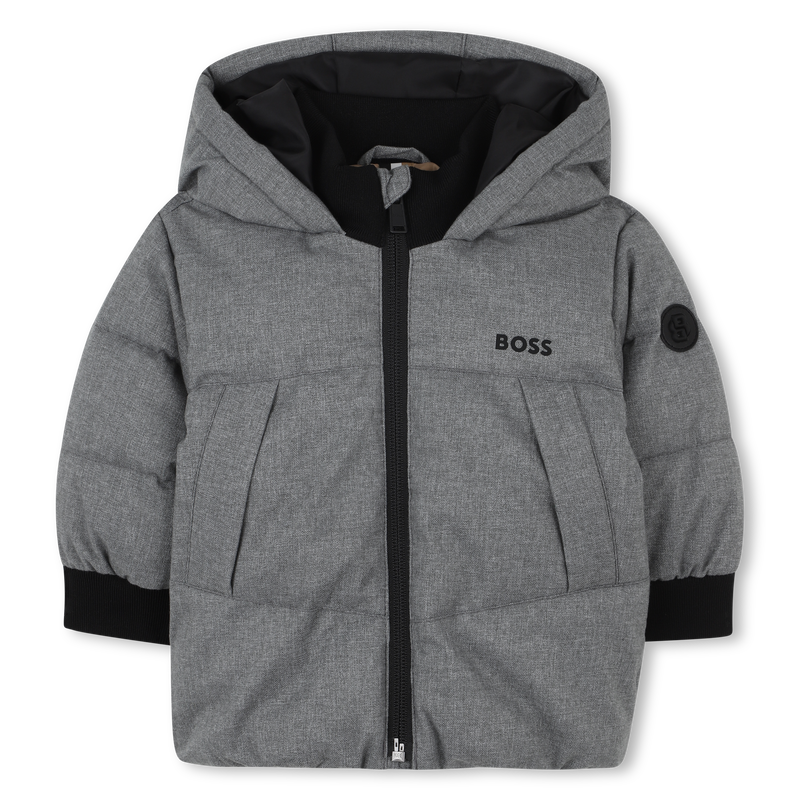 Hooded down jacket BOSS 
                    BOY