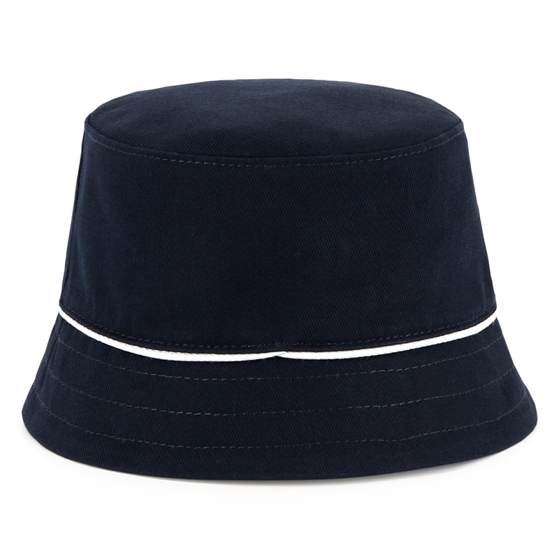 Reversible cotton bucket hat BOSS 
                        BOY
