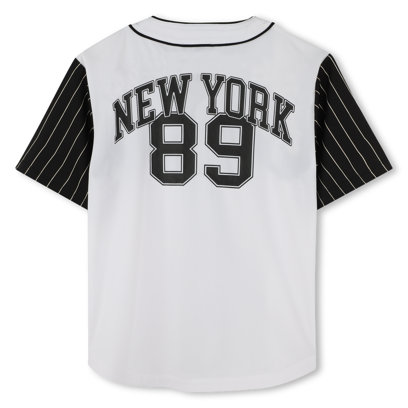 Loose-fit press-stud shirt DKNY 
                    UNISEX