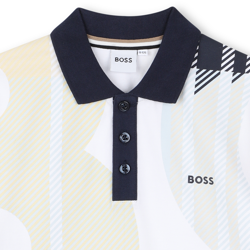 Short-sleeved polo shirt BOSS 
                        BOY