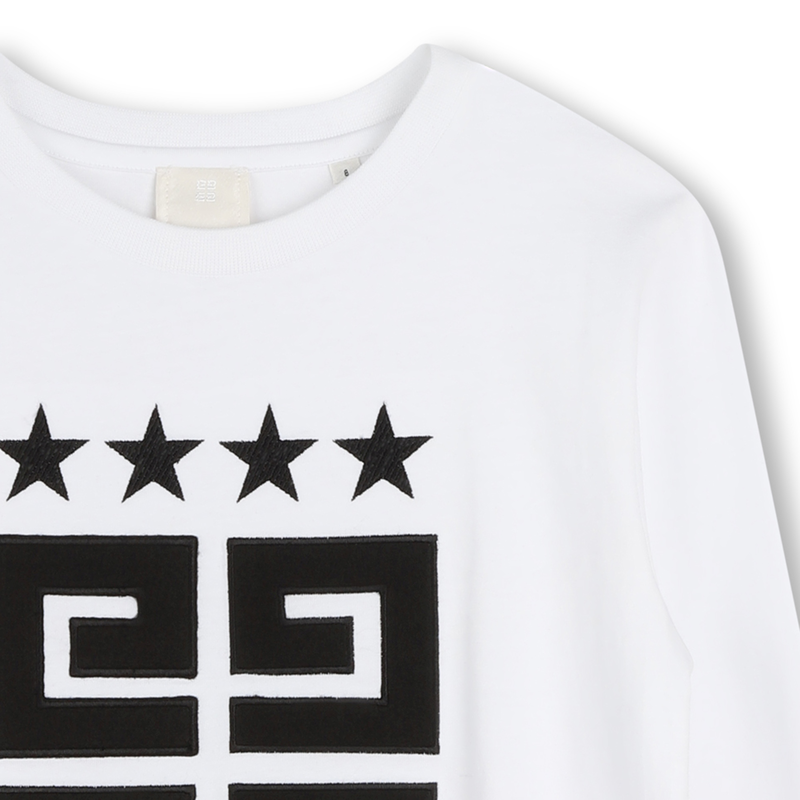 Star Appliqué T-Shirt GIVENCHY 
                    BOY