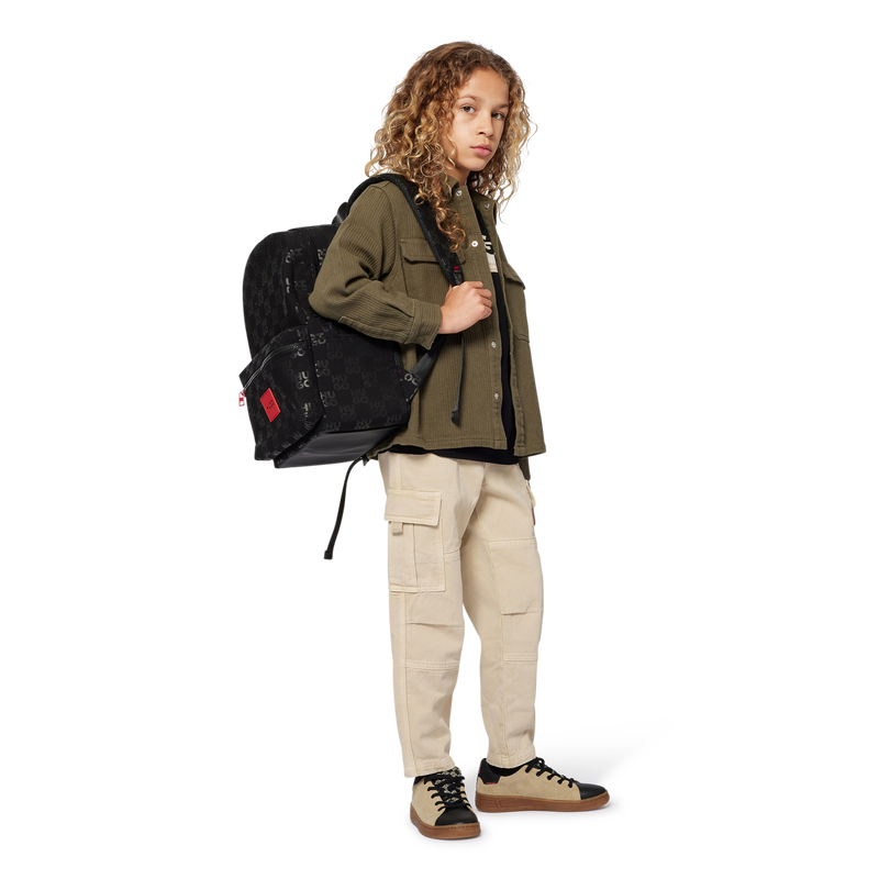 Twill trousers HUGO 
                        BOY