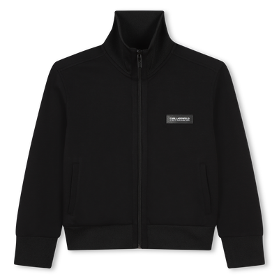 Zip-Up Sweatshirt KARL LAGERFELD KIDS BOY