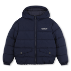 Two-tone down jacket, NAVY, hi-res