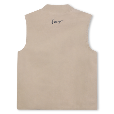 Sleeveless jacket KENZO KIDS UNISEX