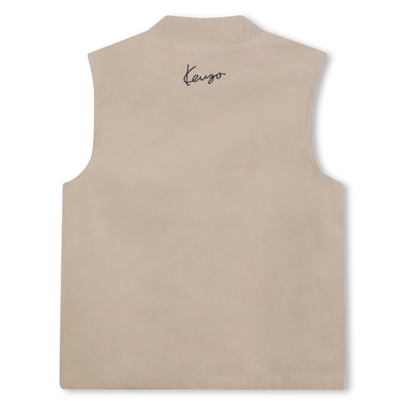 Sleeveless jacket KENZO KIDS 
                    UNISEX