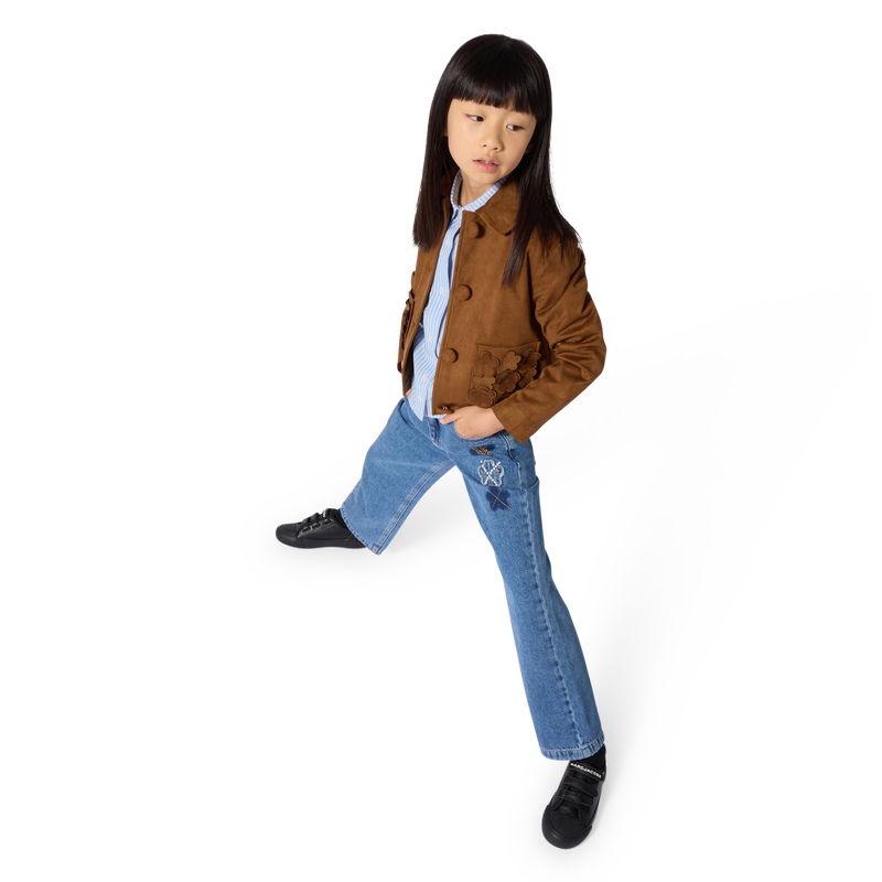 Suede jacket MARC JACOBS 
                        GIRL